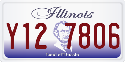 IL license plate Y127806