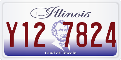 IL license plate Y127824