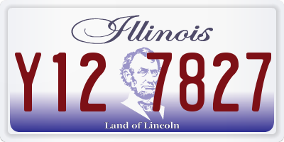 IL license plate Y127827