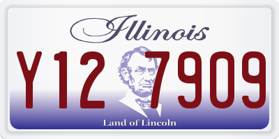 IL license plate Y127909
