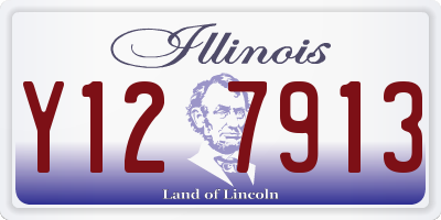 IL license plate Y127913