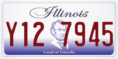 IL license plate Y127945