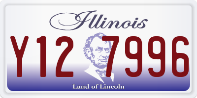 IL license plate Y127996