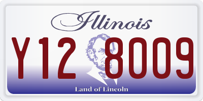 IL license plate Y128009