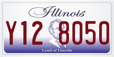 IL license plate Y128050