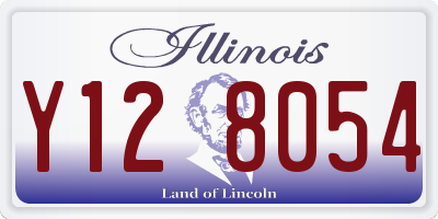 IL license plate Y128054