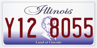 IL license plate Y128055