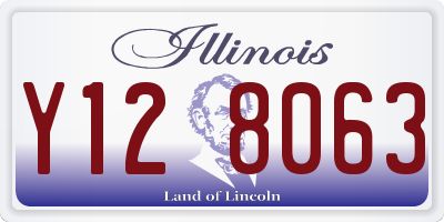 IL license plate Y128063