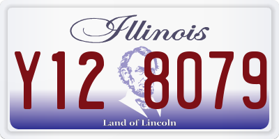 IL license plate Y128079