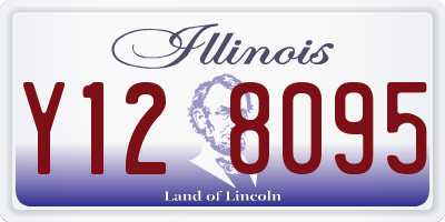 IL license plate Y128095