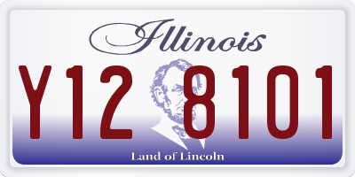 IL license plate Y128101
