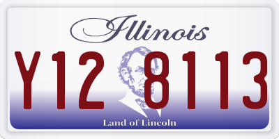 IL license plate Y128113