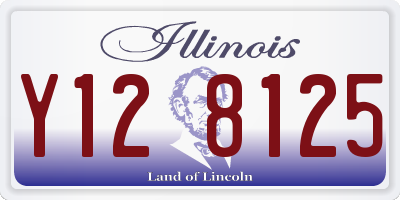 IL license plate Y128125