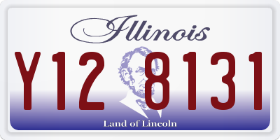 IL license plate Y128131
