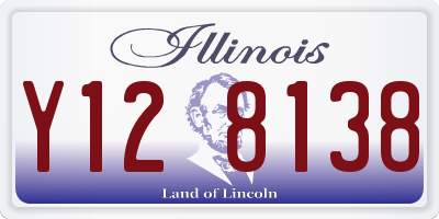 IL license plate Y128138