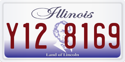 IL license plate Y128169