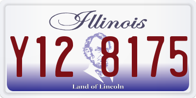 IL license plate Y128175