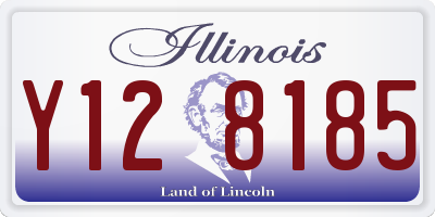 IL license plate Y128185
