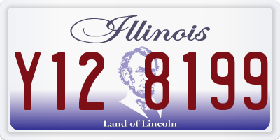 IL license plate Y128199