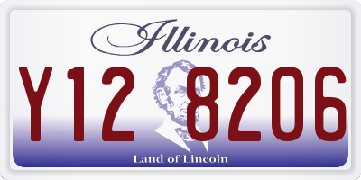 IL license plate Y128206