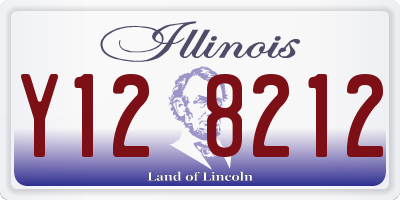 IL license plate Y128212