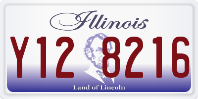 IL license plate Y128216
