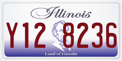 IL license plate Y128236