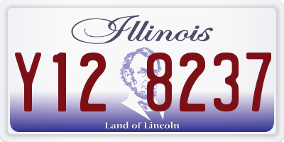 IL license plate Y128237