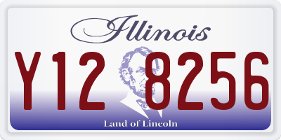 IL license plate Y128256