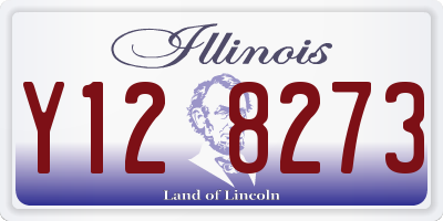 IL license plate Y128273