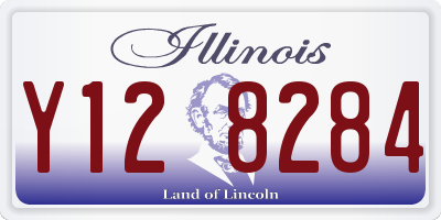 IL license plate Y128284