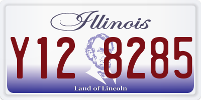 IL license plate Y128285
