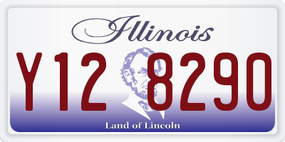 IL license plate Y128290