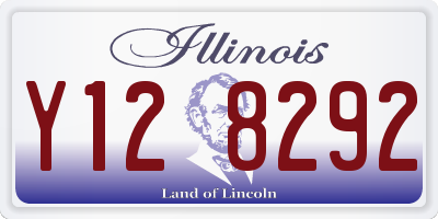 IL license plate Y128292