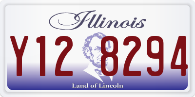 IL license plate Y128294
