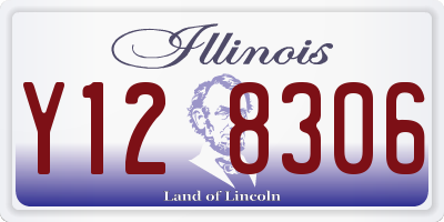 IL license plate Y128306