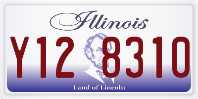 IL license plate Y128310