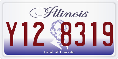 IL license plate Y128319