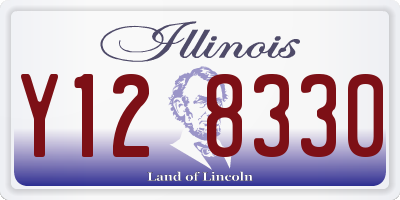 IL license plate Y128330