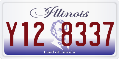 IL license plate Y128337