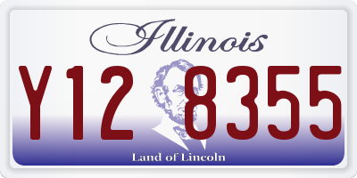 IL license plate Y128355