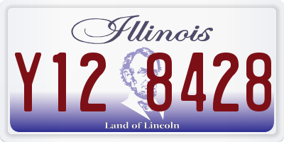 IL license plate Y128428