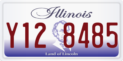 IL license plate Y128485
