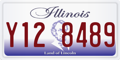 IL license plate Y128489