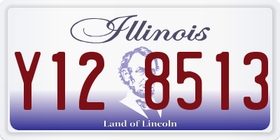 IL license plate Y128513