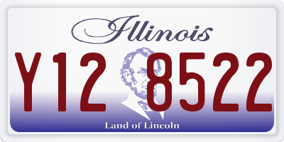 IL license plate Y128522