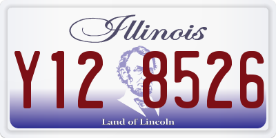 IL license plate Y128526