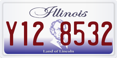 IL license plate Y128532