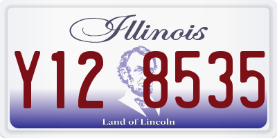 IL license plate Y128535