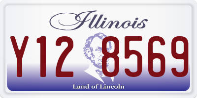 IL license plate Y128569